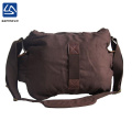 China wholesale high quality vintage canvas messenger bag for men